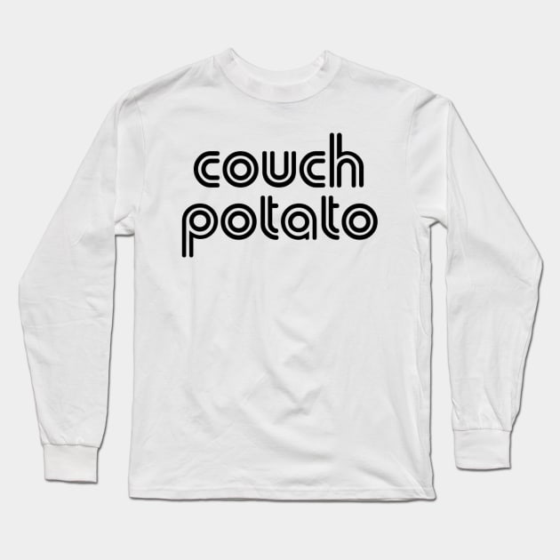 Couch Potato Long Sleeve T-Shirt by karlknight